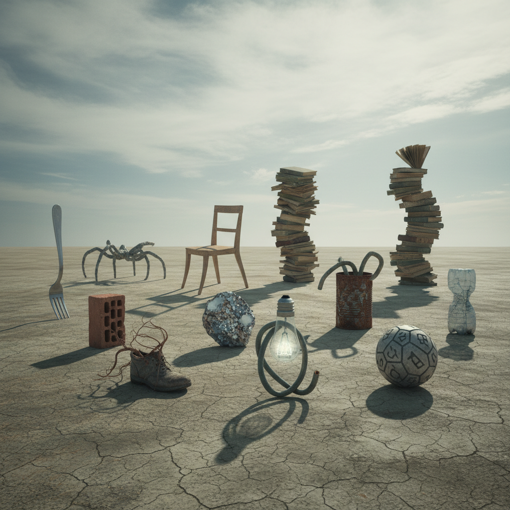 Mysterious light orb glows in dark room.