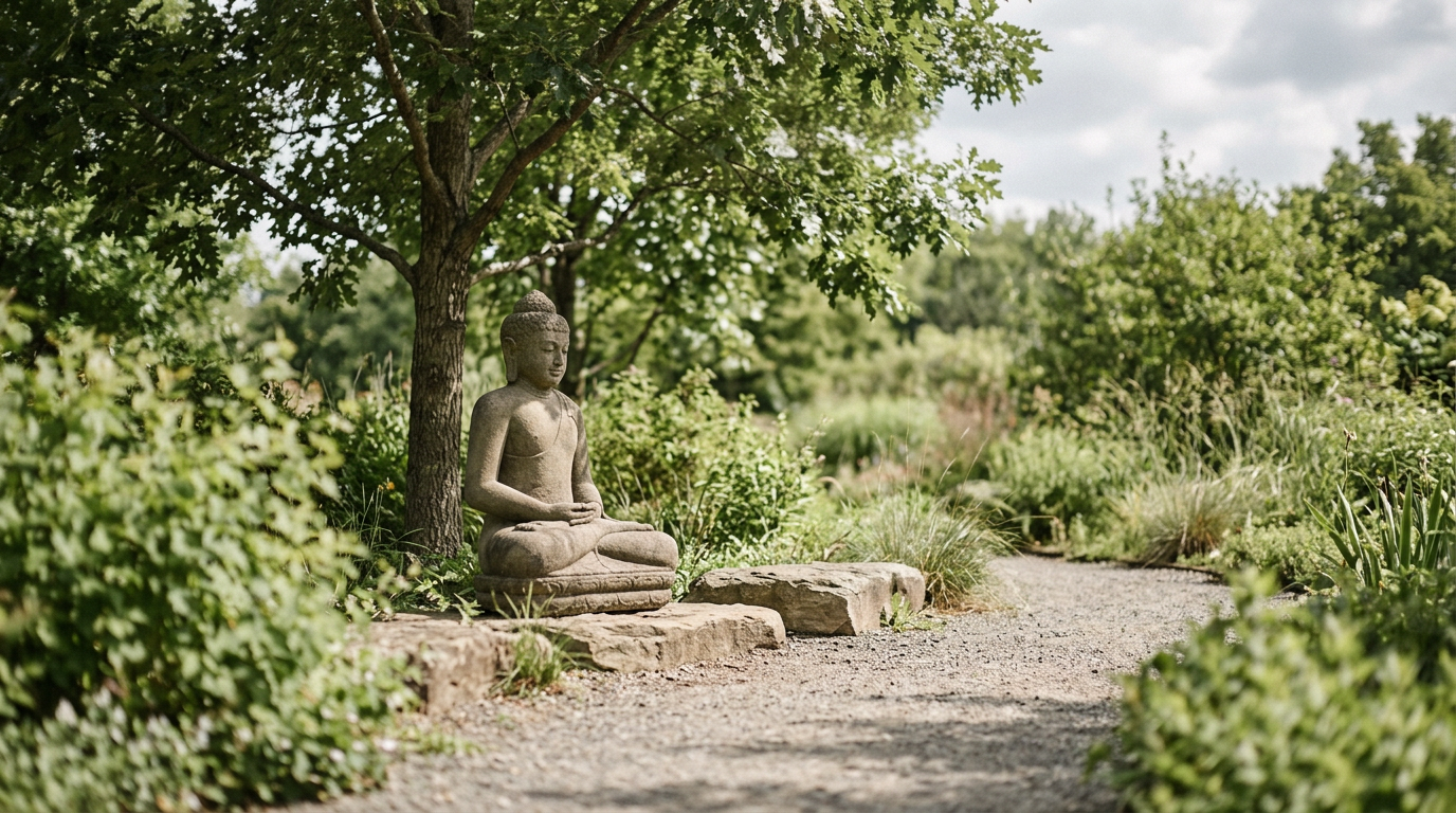 Buddha and Brené Brown discussing compassion and vulnerability
