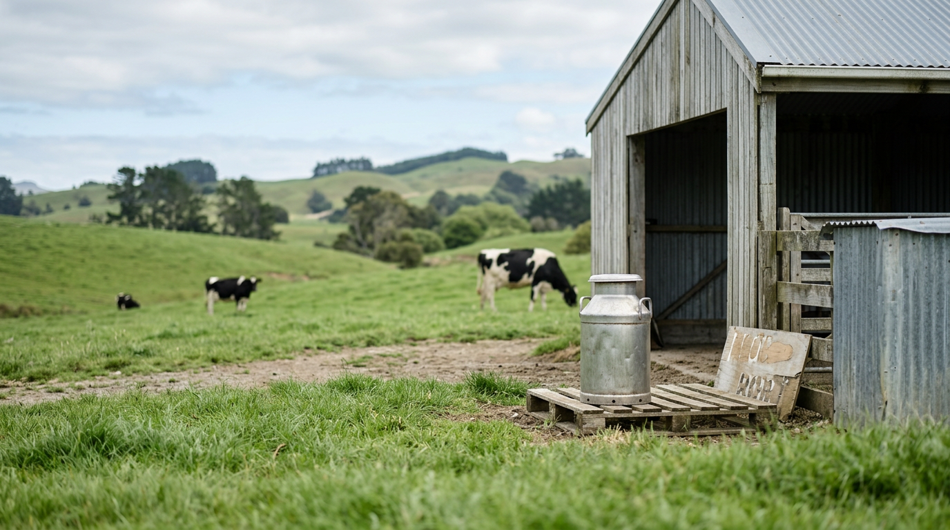 Creamy New Zealand ice cream with a secret ingredient.