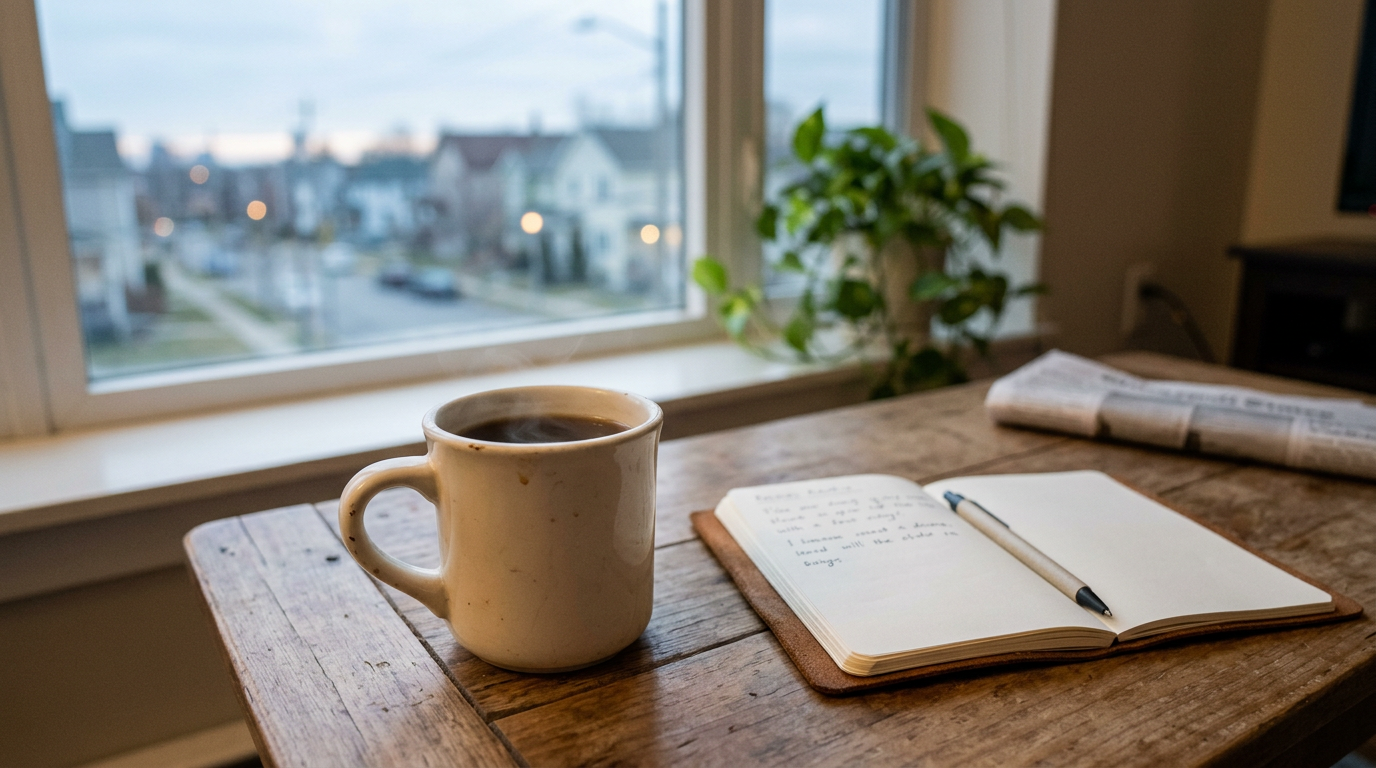 Tiny habit brightens Monday, combating monotony.