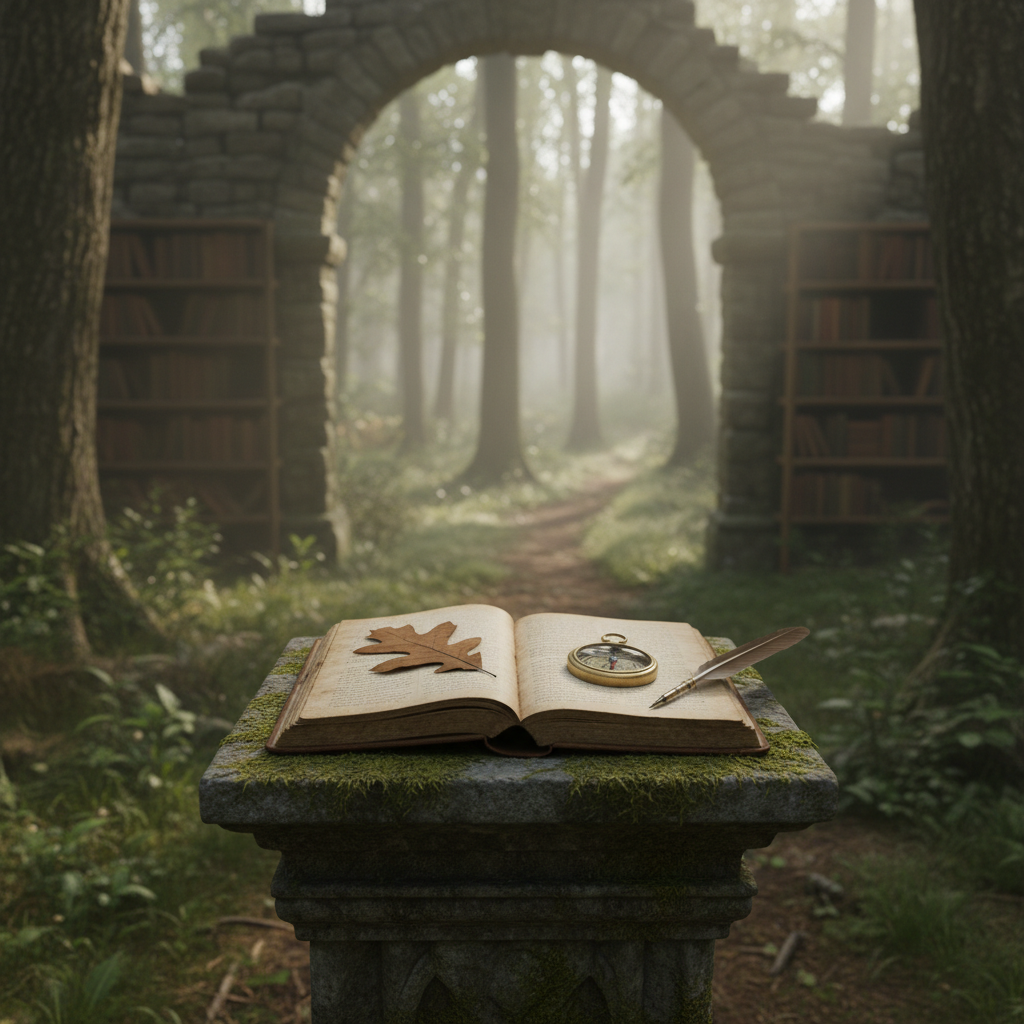 A book with a highlighted passage, symbolizing knowledge and learning.