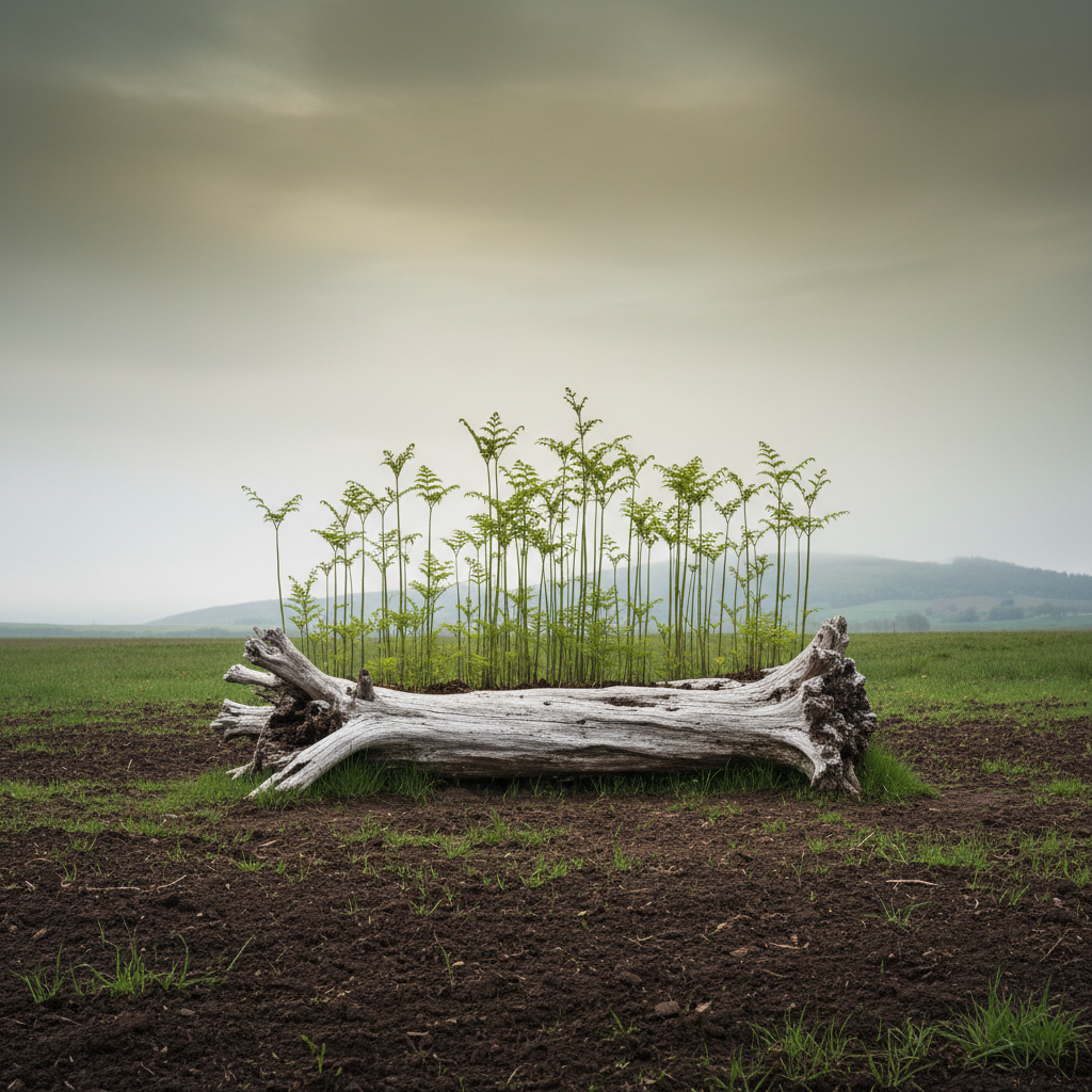 Concept of reinvention and new beginnings.