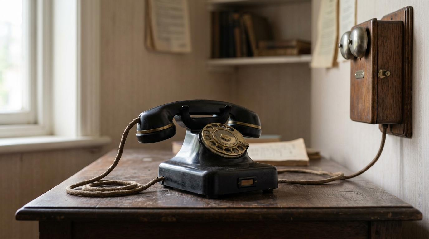 Thomas Edison's endorsement of "Hello" as a telephone greeting in 1877