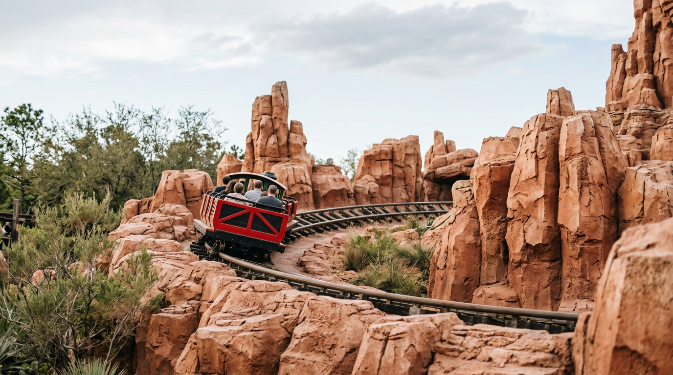 Big Thunder Mountain Railroad helps pass kidney stones