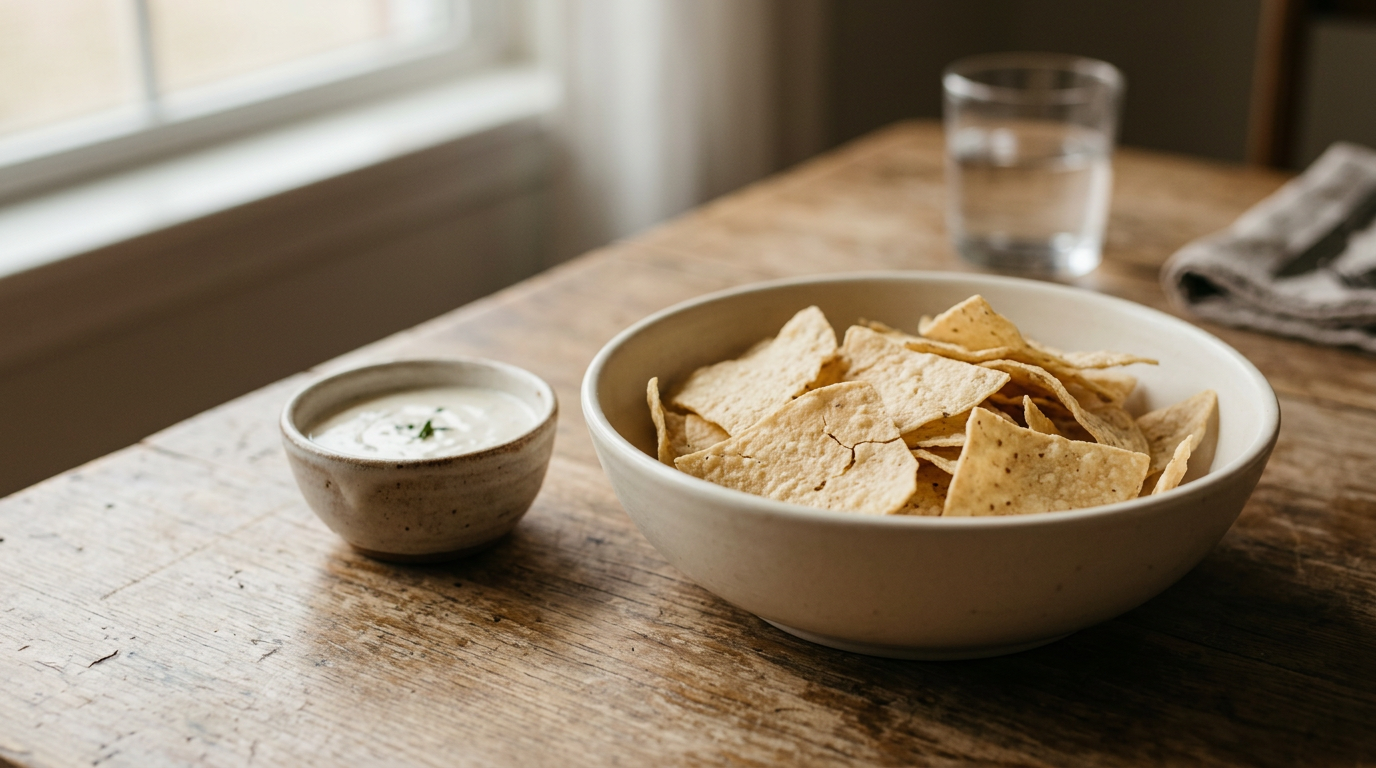 Penn State study: chips with dip increase calorie consumption by 77%