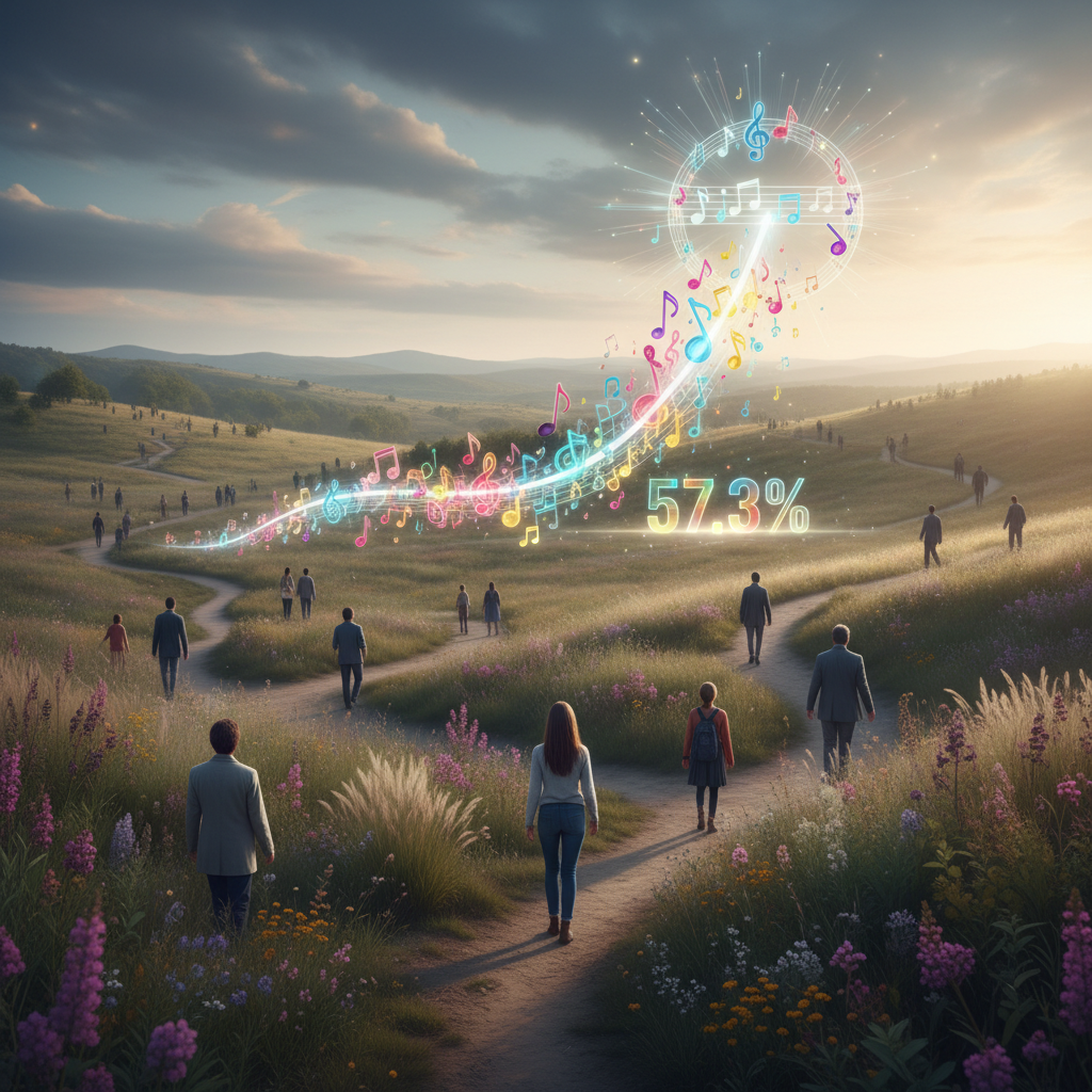 Joy statistics, charts, and graphs showing happiness data.