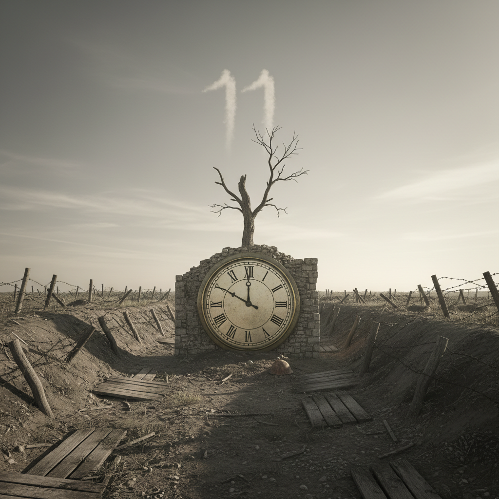 WWI armistice signed at 11th hour, 11th day, 11th month.