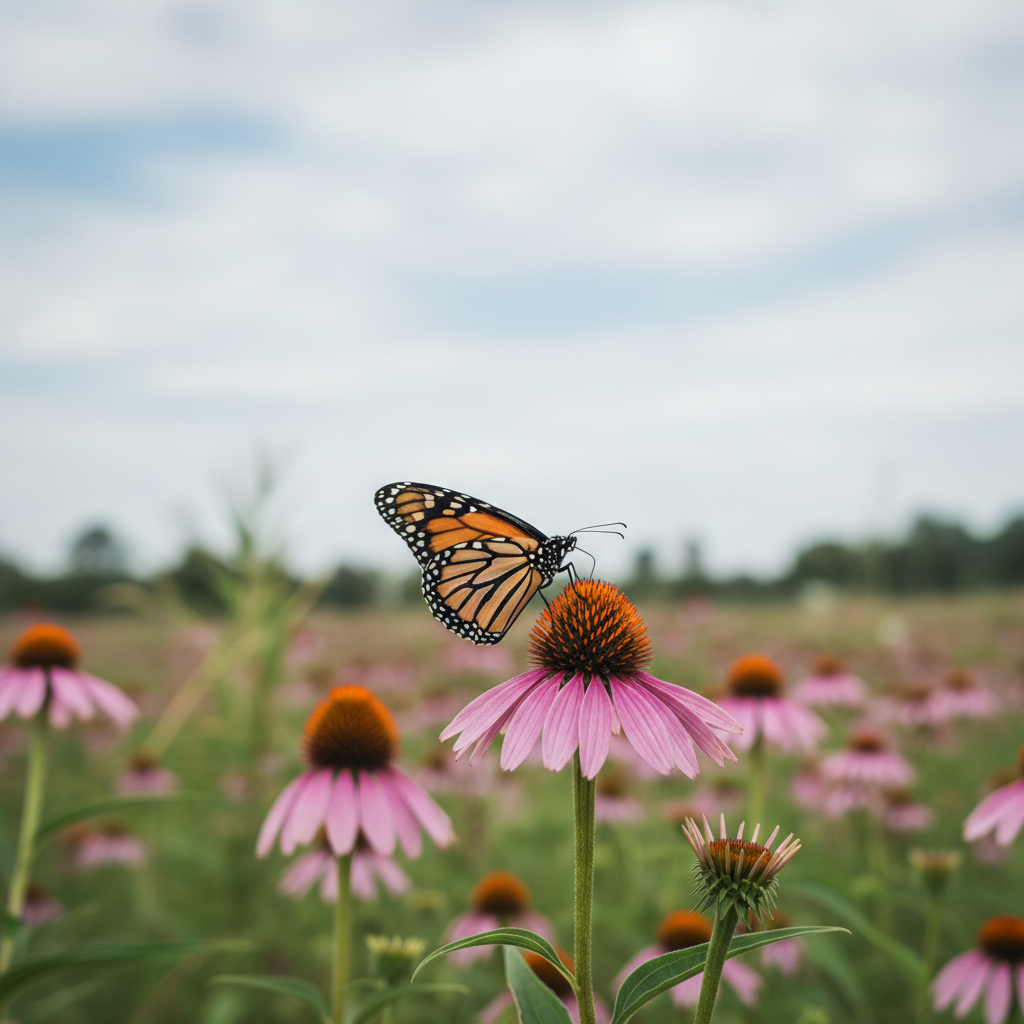 Butterflies taste with their feet.