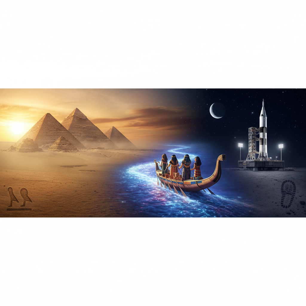 Cleopatra Lived Closer in Time to the Moon Landing Than to the Building of the Great Pyramid