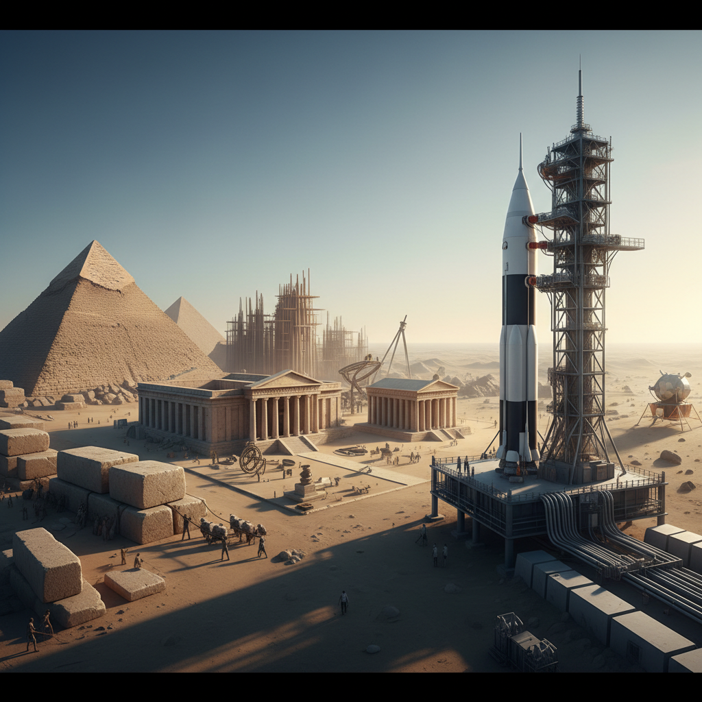 Tech evolution graphic