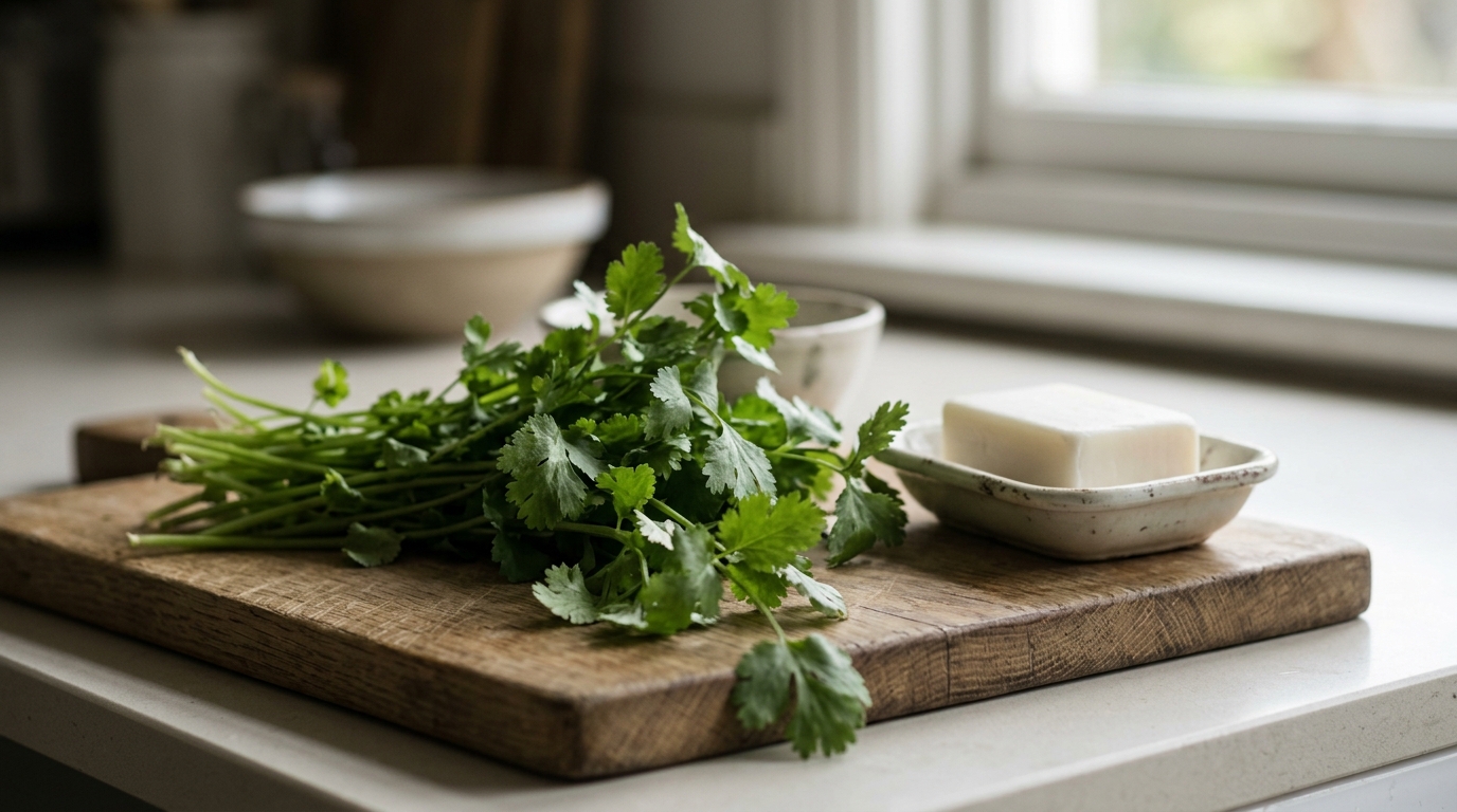 Coriander Tastes Like Soap to 20% of People
