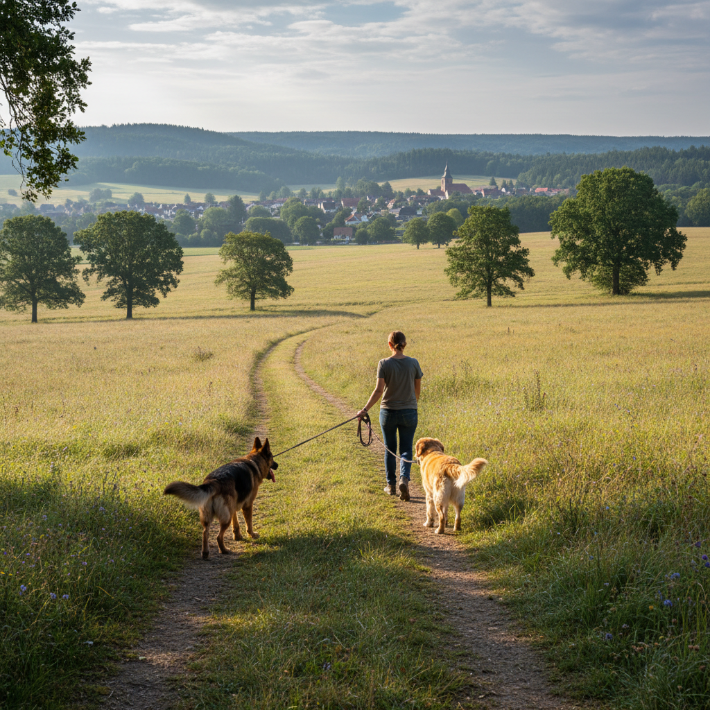 German dog welfare proposal: owners must walk dogs 2x daily for 1 hour.