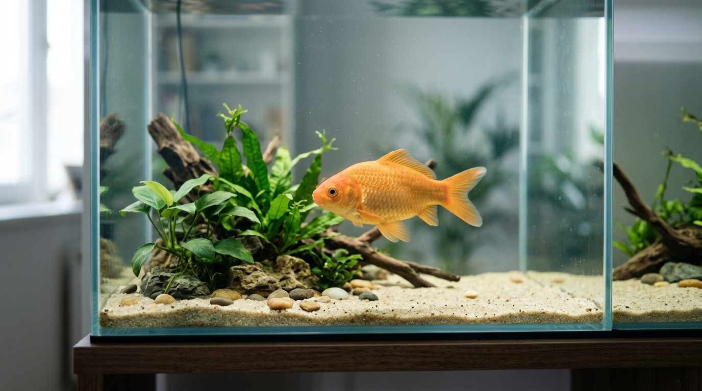 Goldfish remembering a maze route for months.