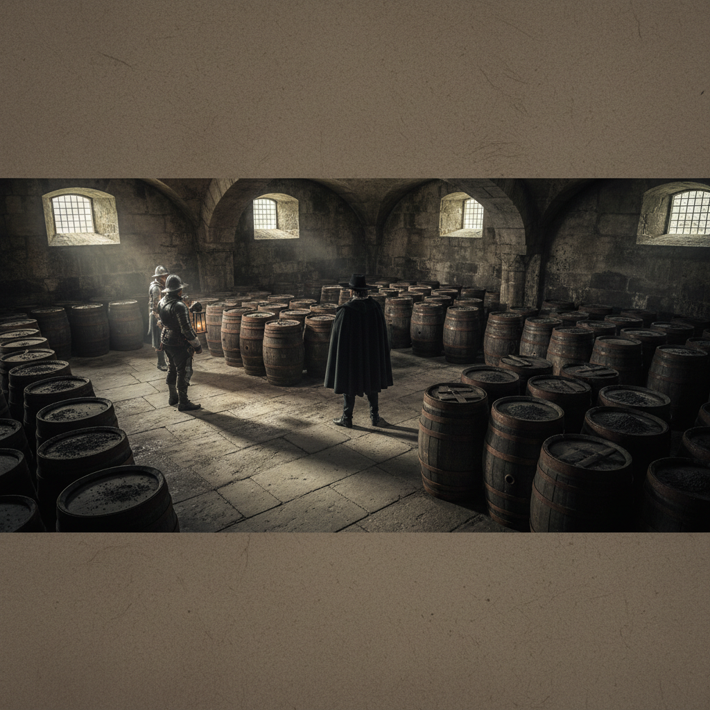 Ancient artifacts found hidden in a dusty cellar.