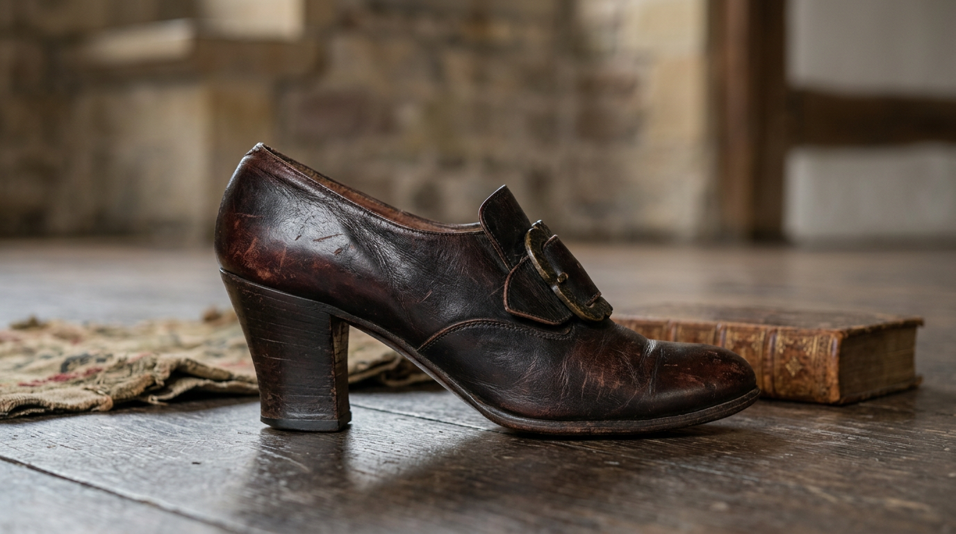 Men in Persian heels, then European aristocrats, then women's fashion.