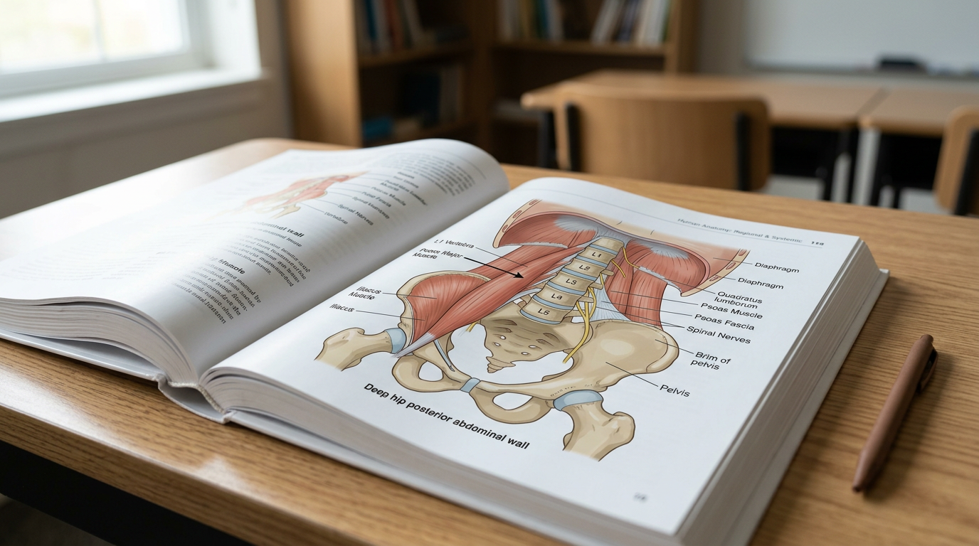 Psoas minor muscle absence in humans