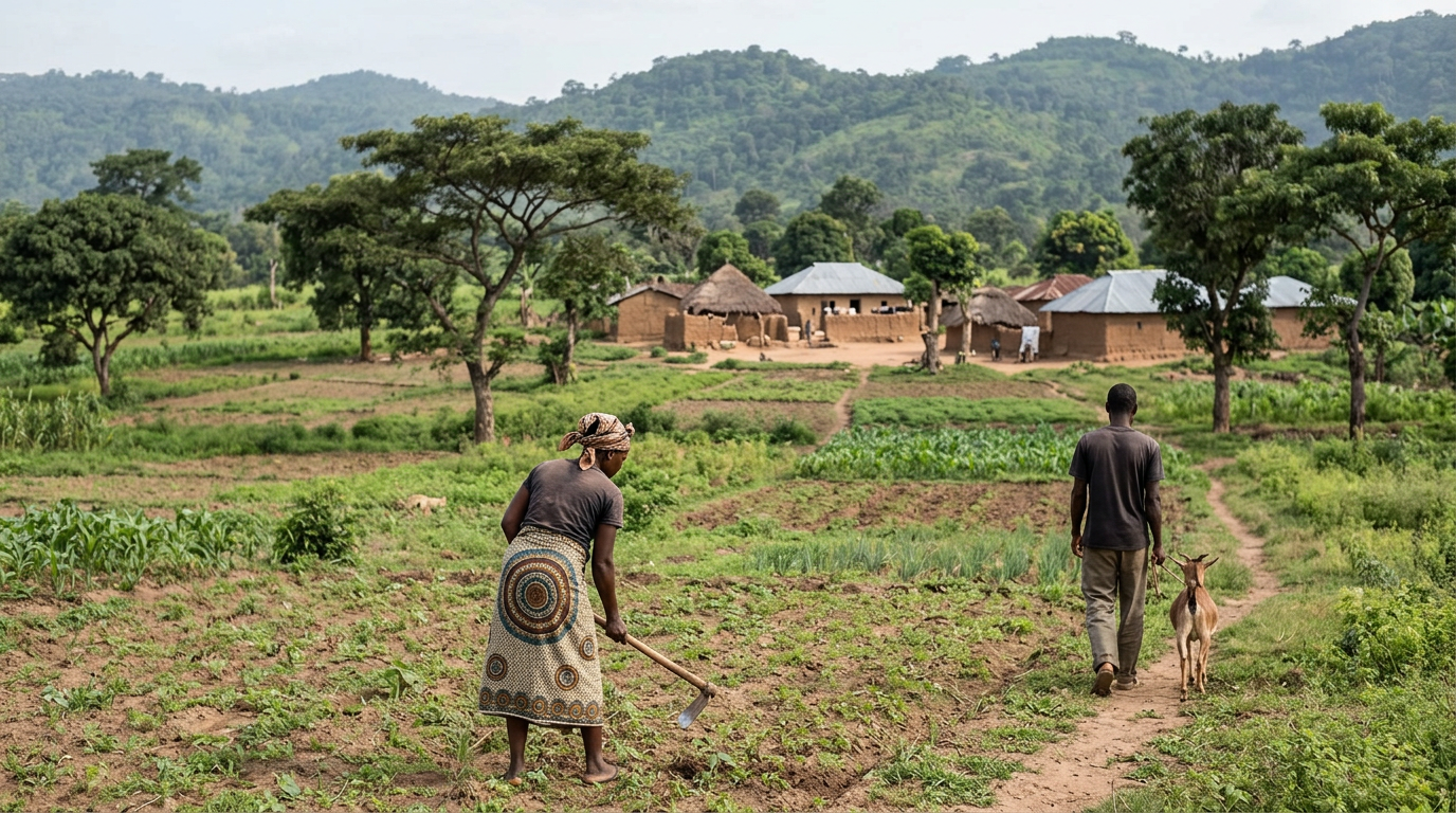 Nigerian men and women speak different, yet understood, Ubang community vocabularies.