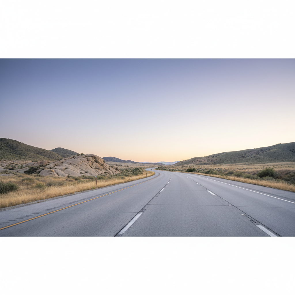 Woman changing lanes in car accident