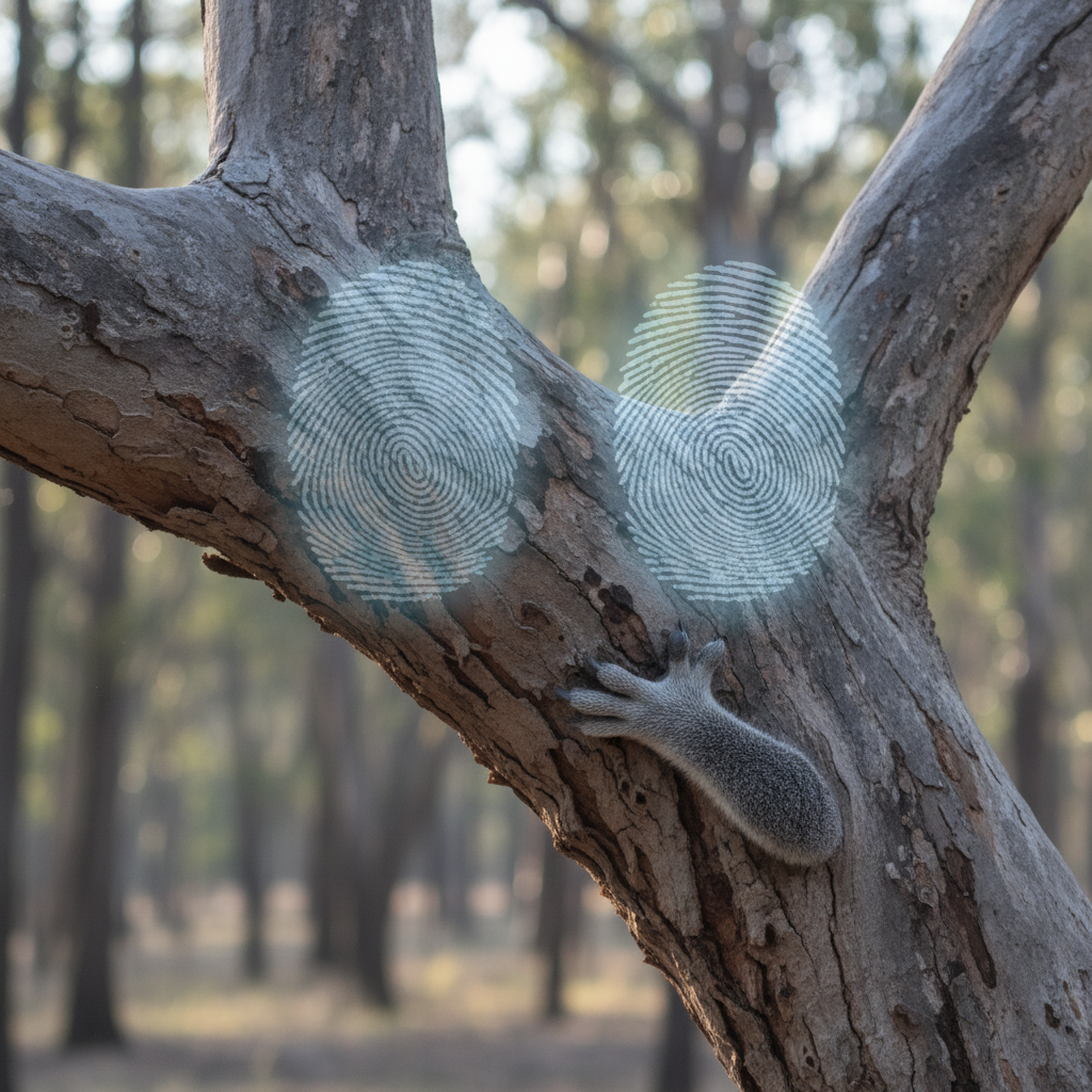 Koala fingerprints resemble human fingerprints.