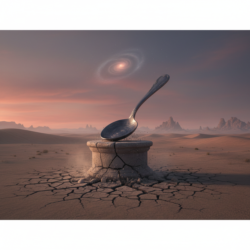 Alt text: Teaspoon of neutron star material 6 billion tons