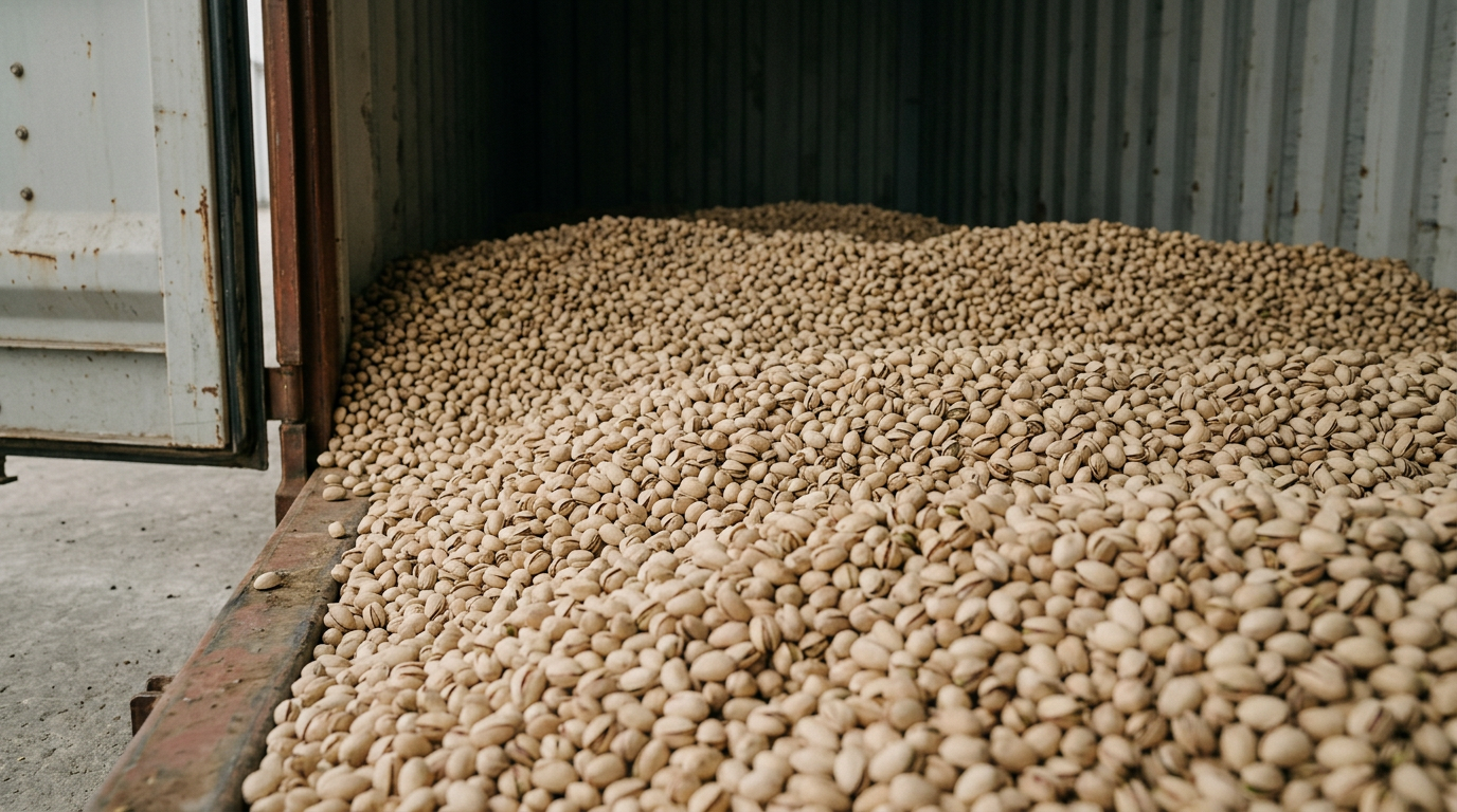 Pistachio nuts are prone to self-heating and spontaneous combustion during bulk transport, so cargo shipments require strict precautions.