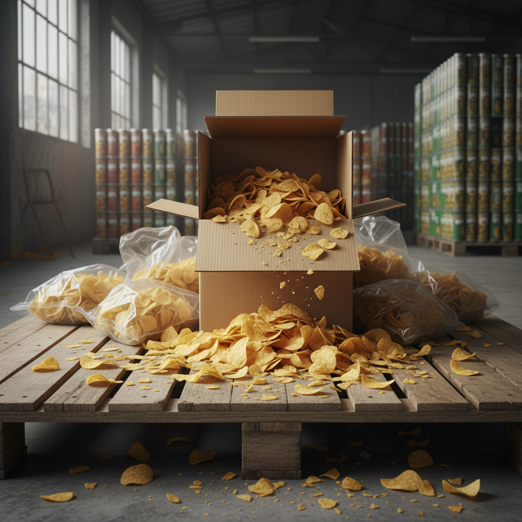 Crisp packaging challenges