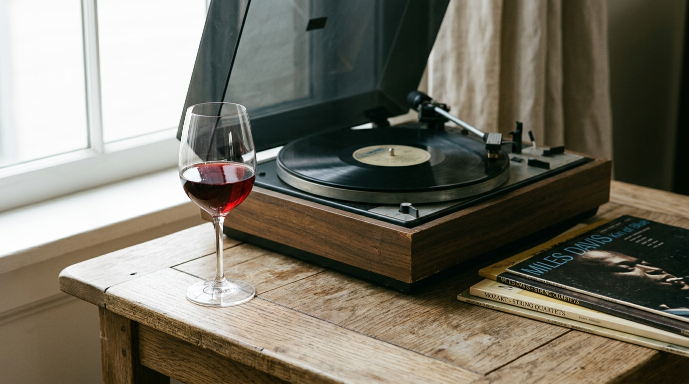 Oxford study shows music affects wine perception of sweetness, acidity, fruitiness.