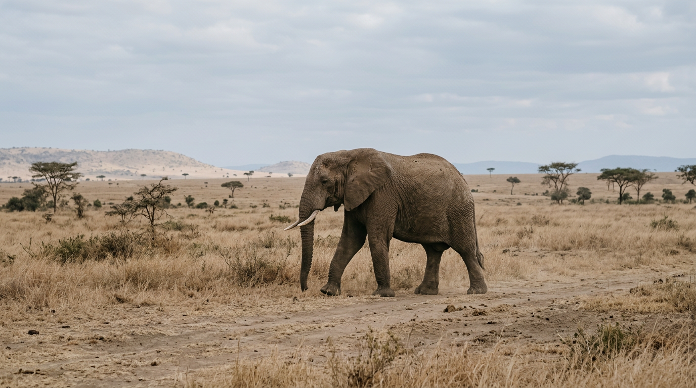 Elephants making name-like calls, similar to parrots, whales, bats