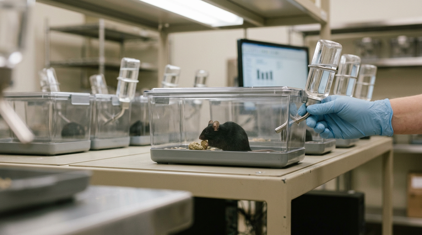Mice exhibit altered behavior and metabolism after receiving gut microbes from individuals with schizophrenia.