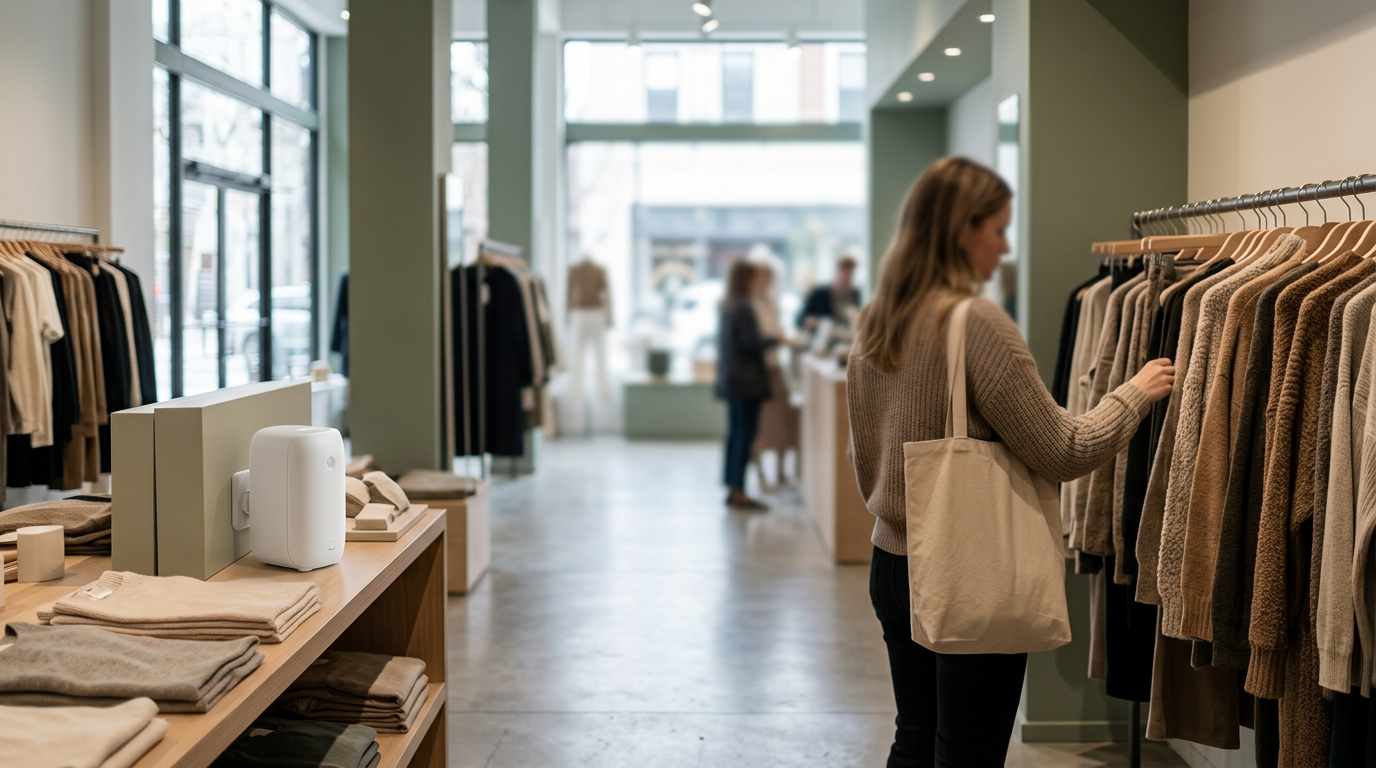 Retail scent marketing influencing shopper behaviour.