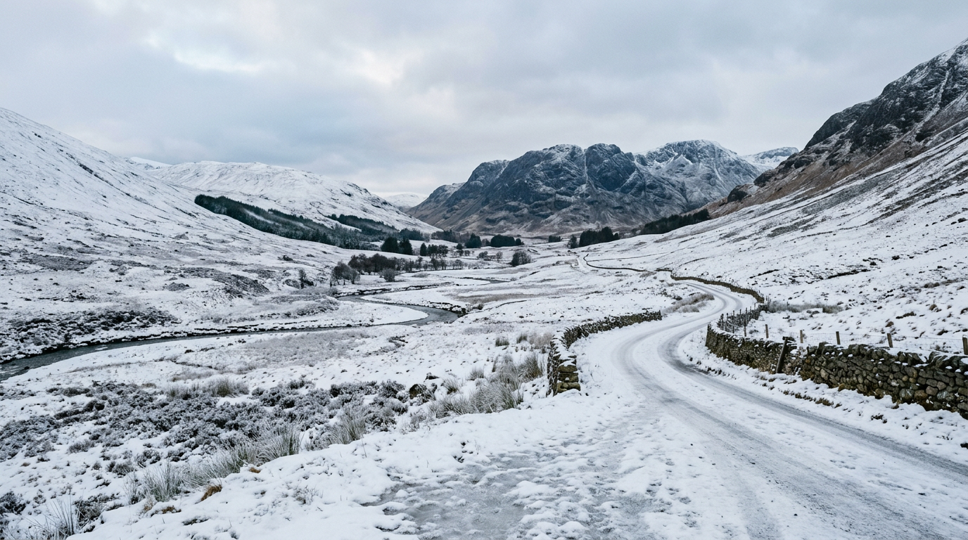 Snowfall in Scotland: diverse vocabulary for winter weather