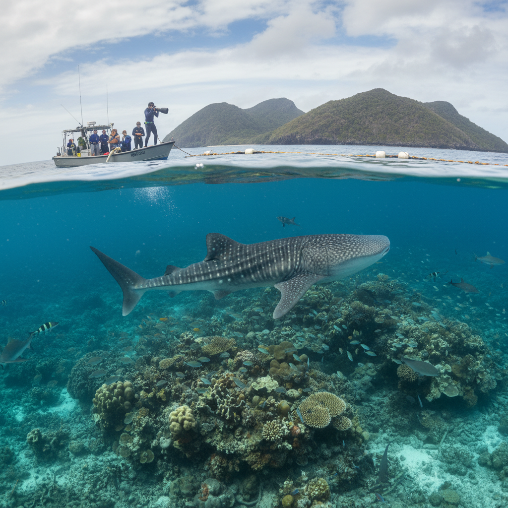 Conservation efforts in action.