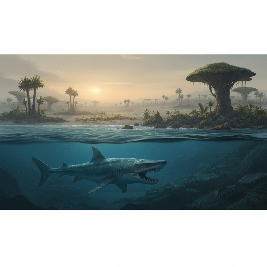 Sharks are older than trees