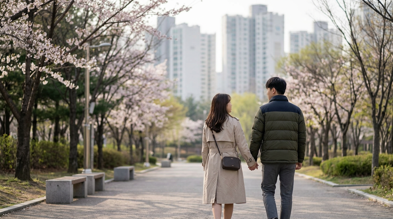 South Korean couples dating and getting married with government incentives.