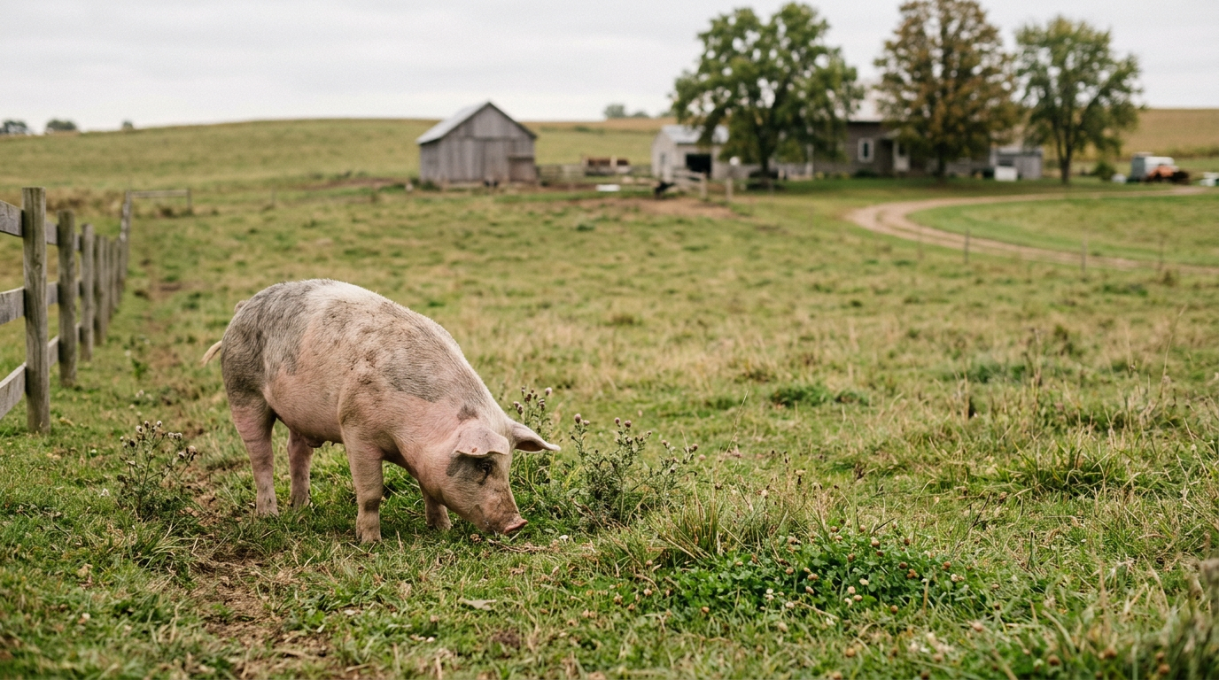 Studies have shown pigs are far smarter than most people assume. They can solve problems, use mirrors as clues, and even learn to play basic video games.