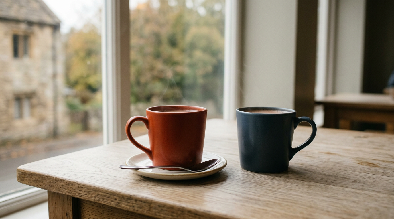 Cup color impacts perceived drink taste and sweetness.