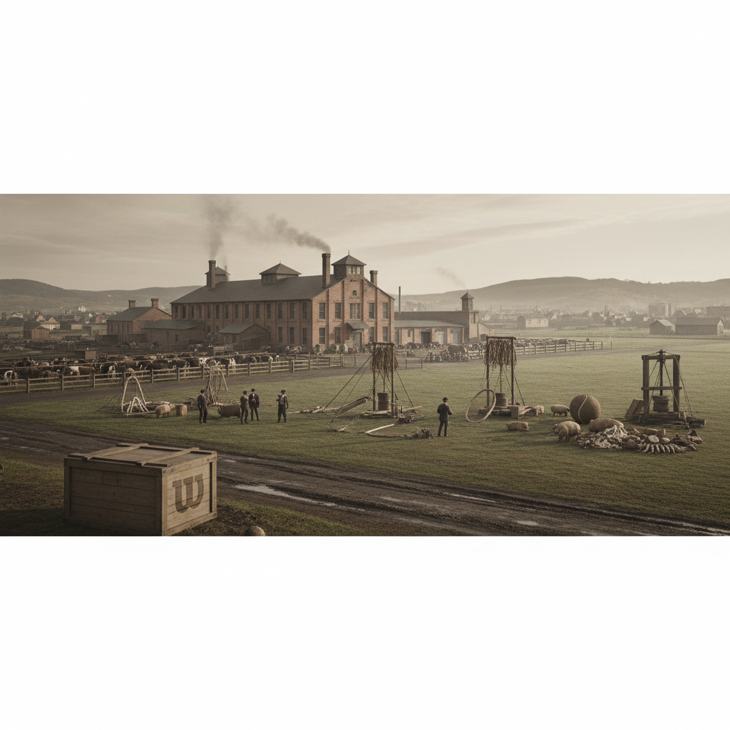 Wilson tennis racket.