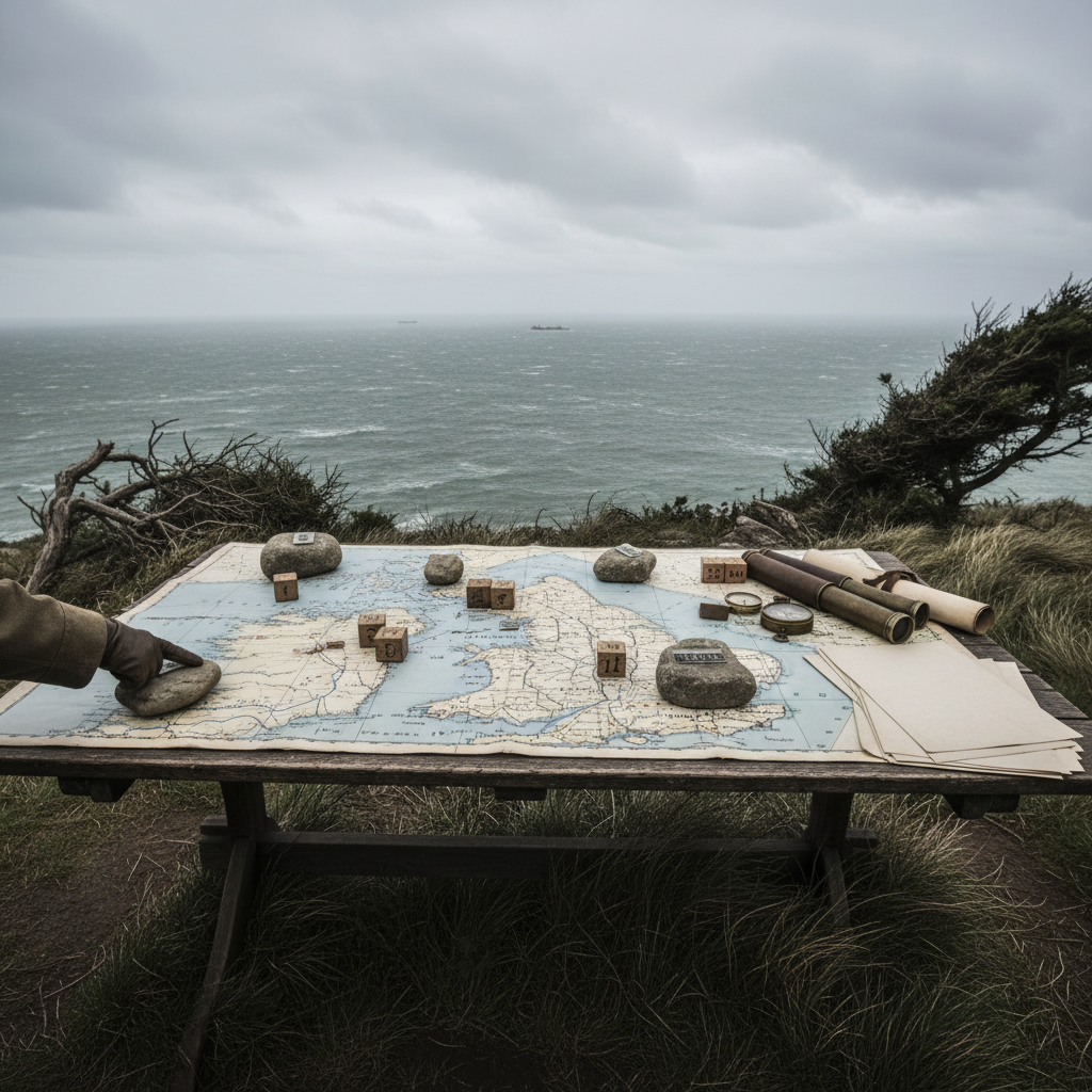 Planning without a calendar. A person sketching ideas on a notepad.