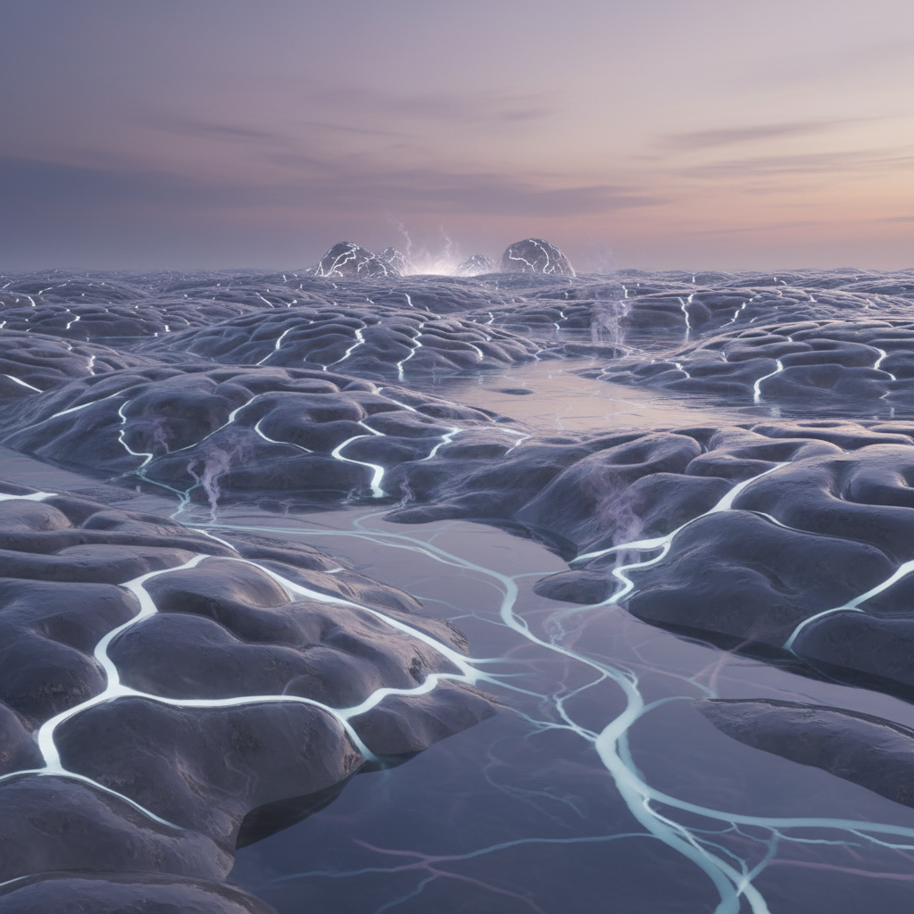 Brain waves during sleep.