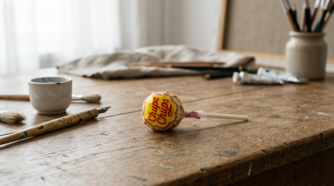 The logo for the famous lollipop brand Chupa Chups was designed by Salvador D...