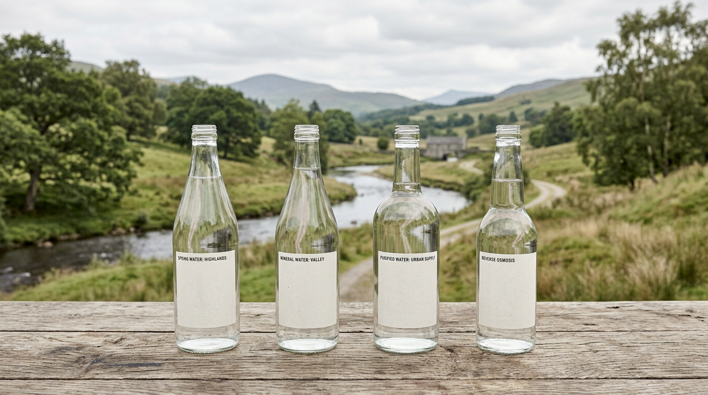Water taste variation: minerals, pH, and treatment impact flavour.