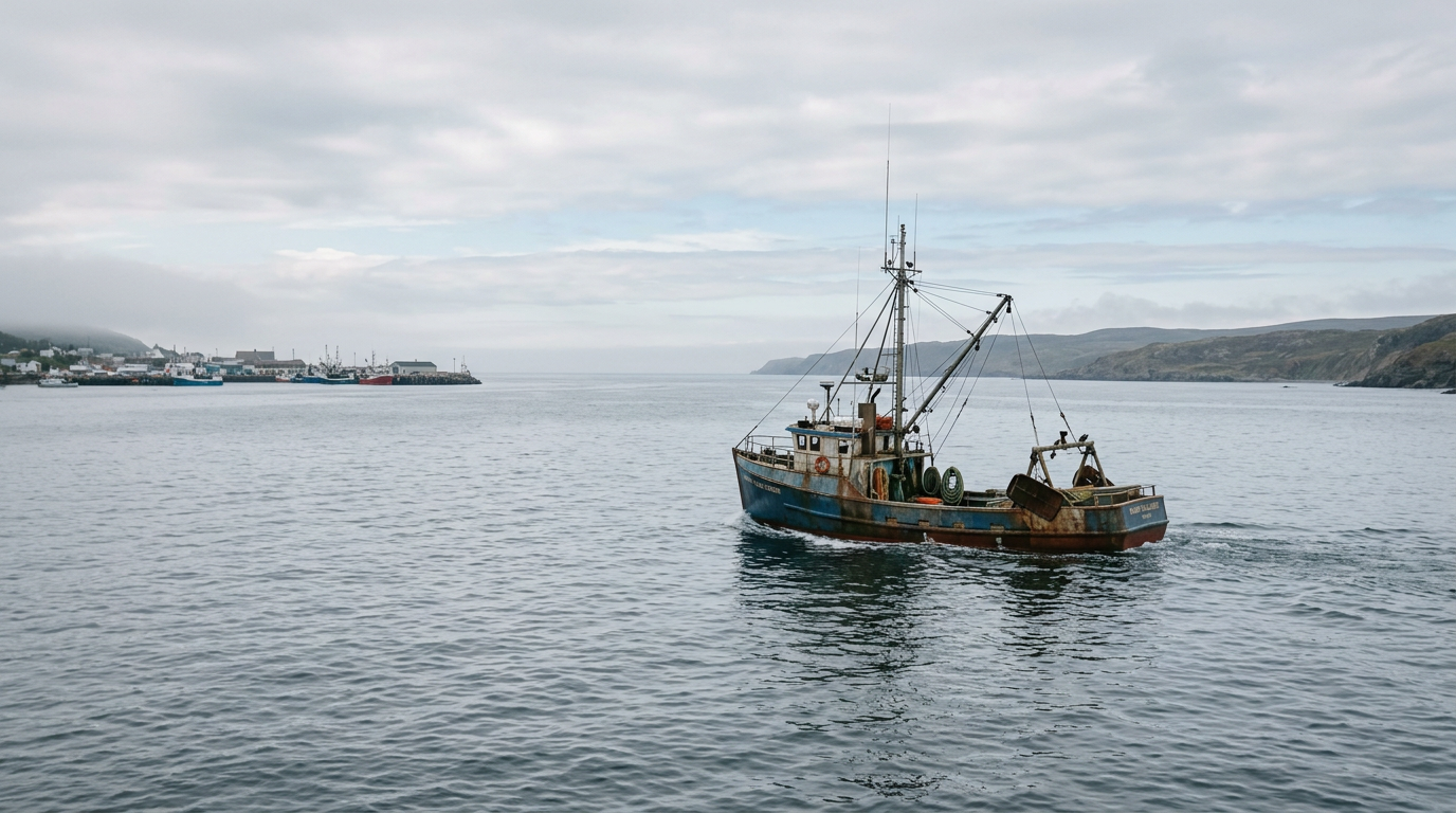 Ship in harbor, symbolizing pursuing goals instead of safety