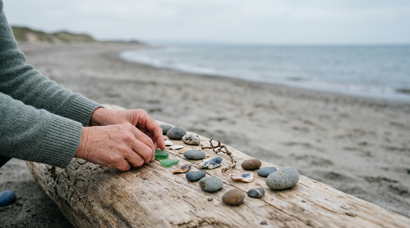 Arrange whatever pieces come your way.