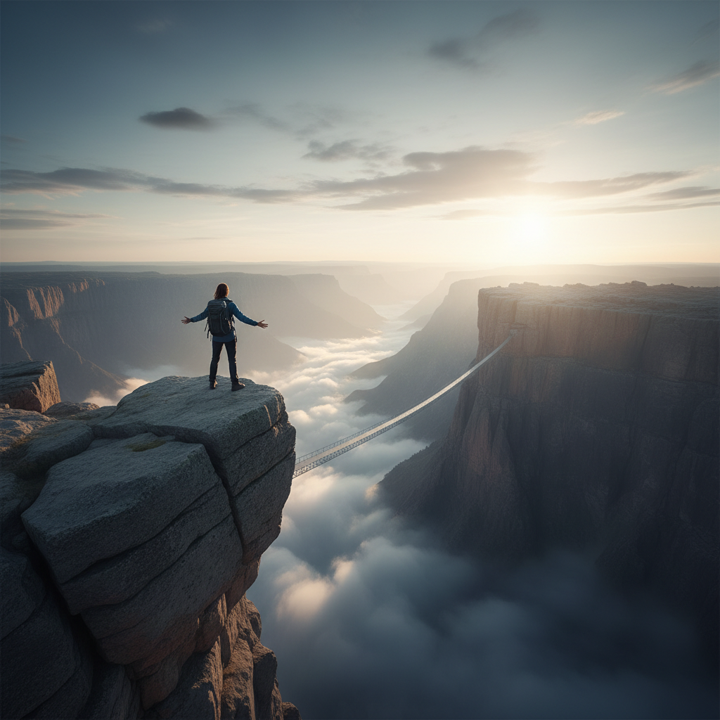 Self-belief psychology illustration