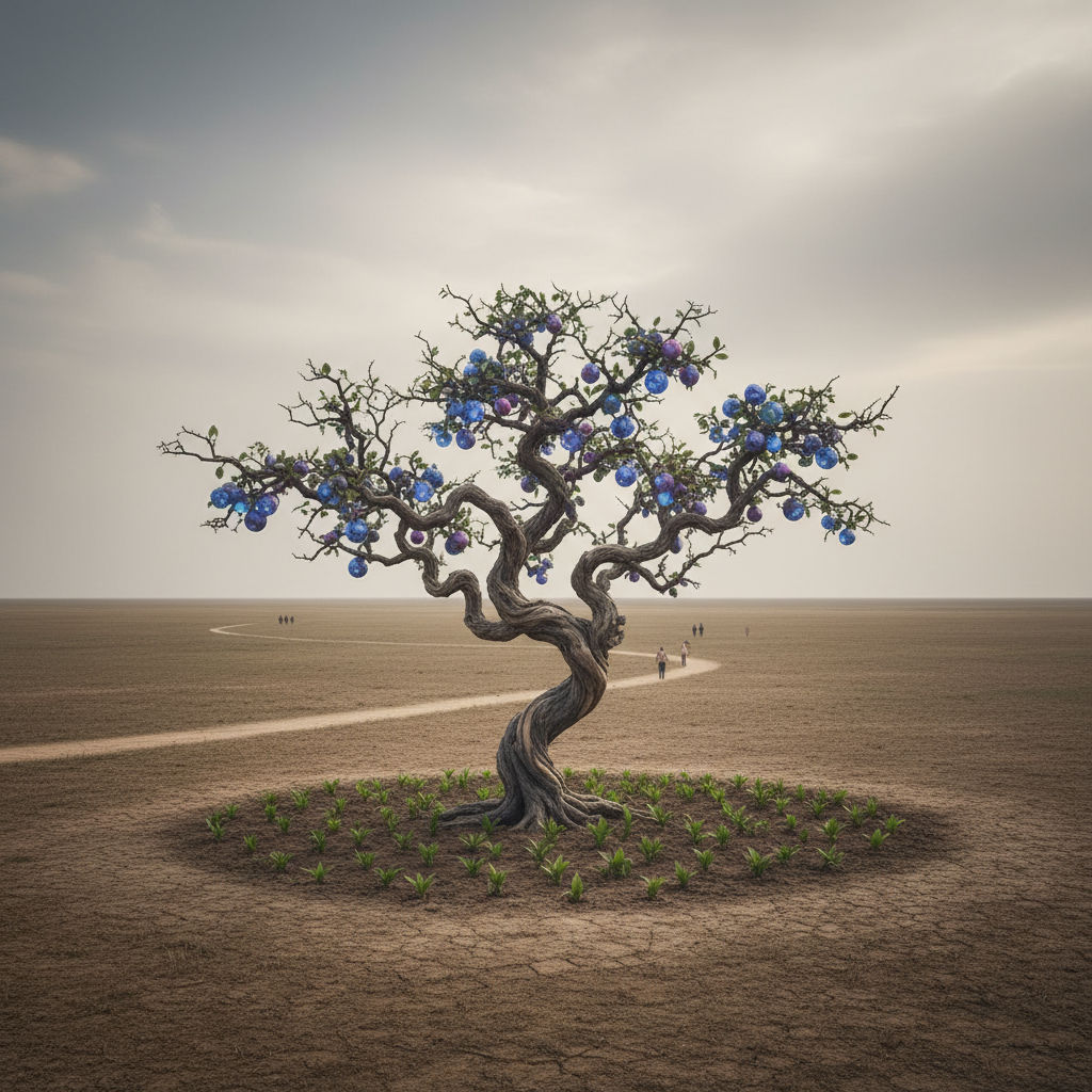 Creative concept: Odd ideas become obvious innovations.