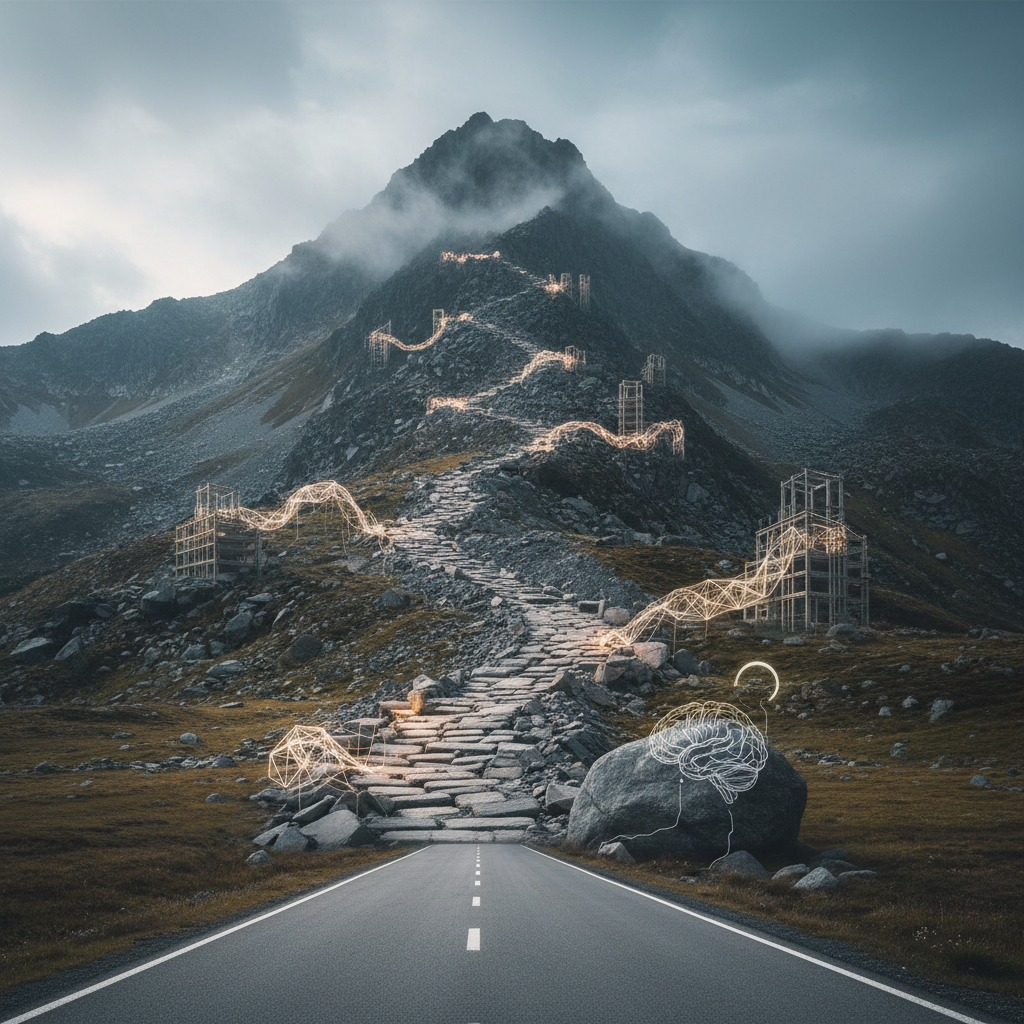 Abstract brain art representing a shift in thought.