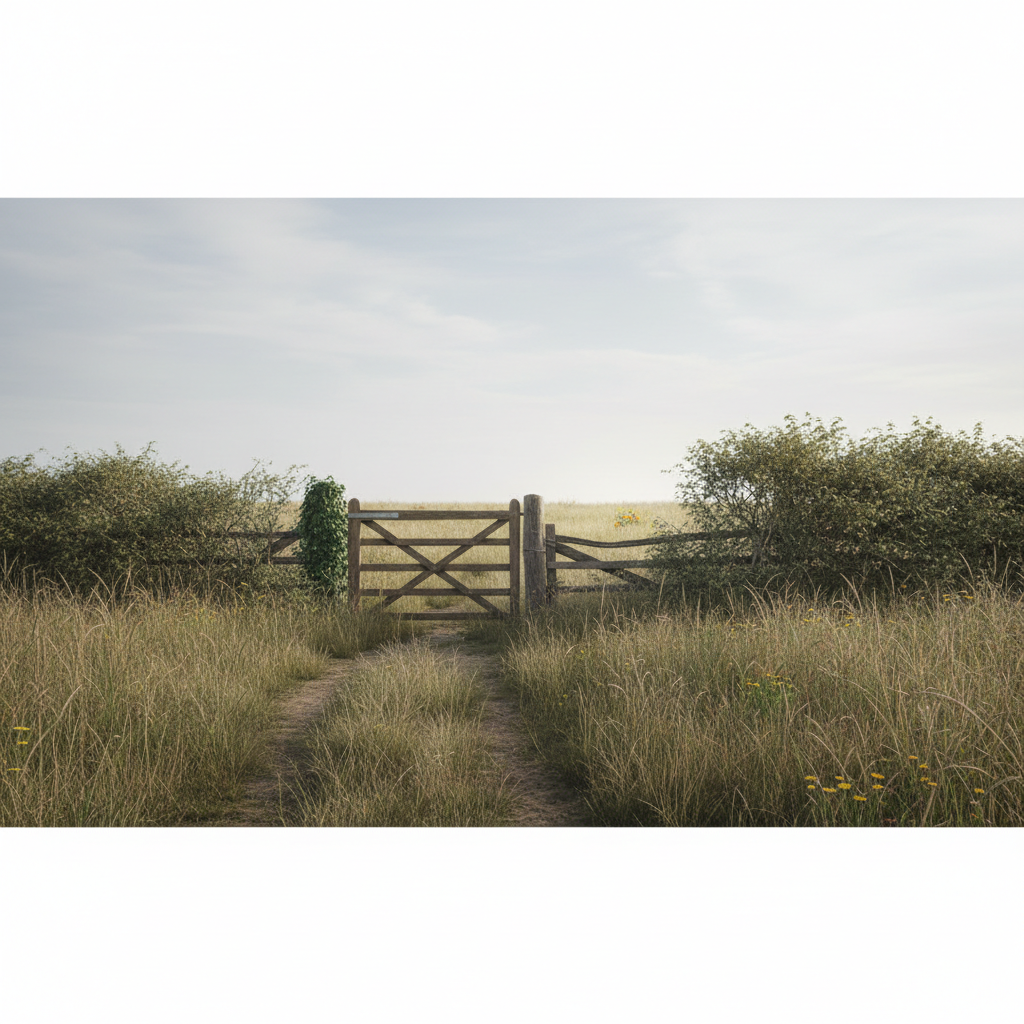 Man in disguise, holding a sign.