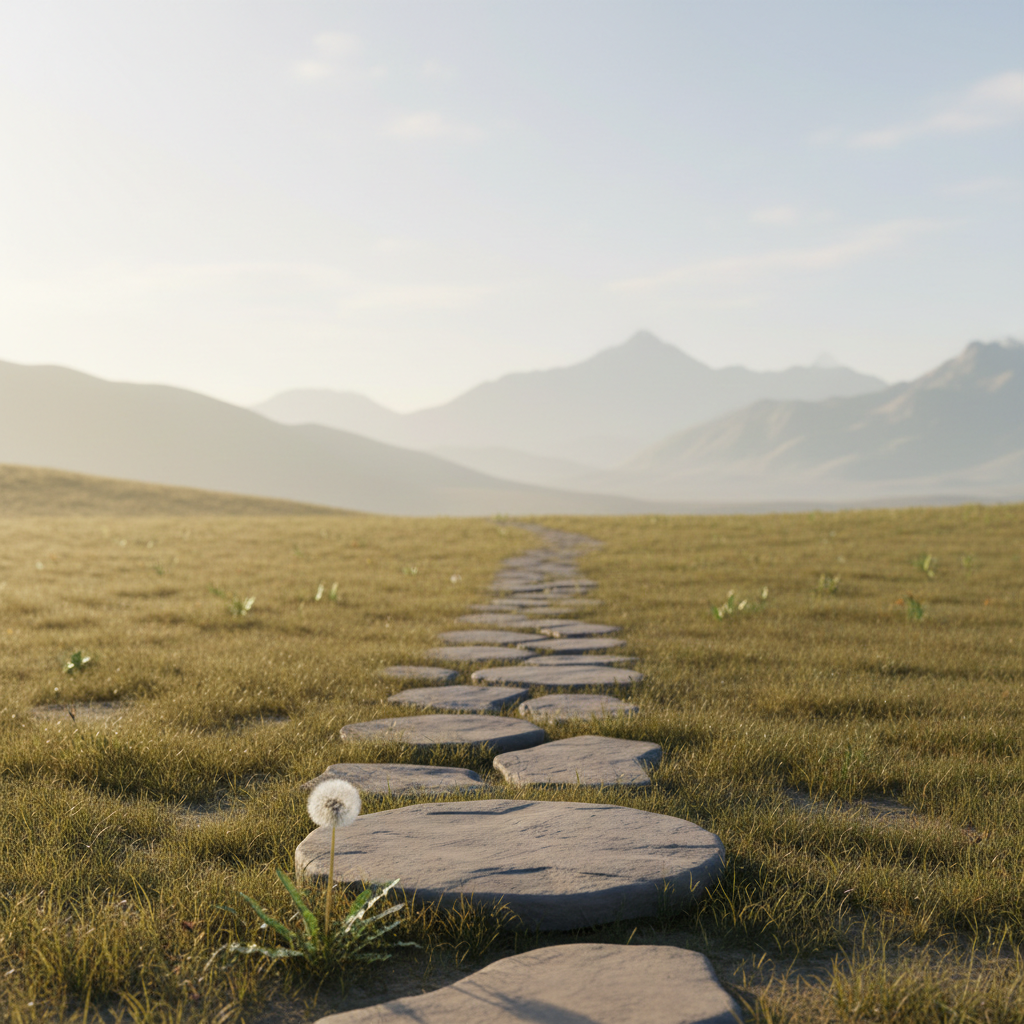 A single step towards a wish can make it come true.