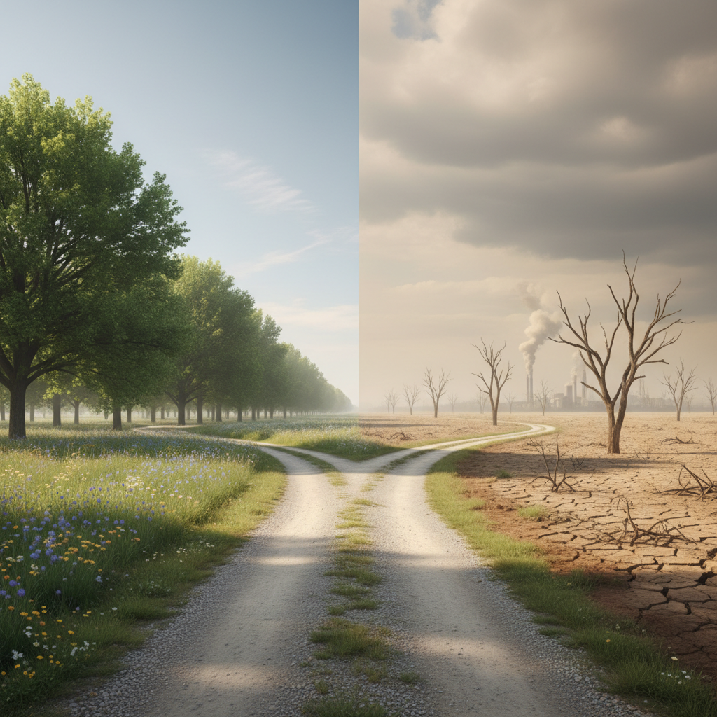 Choices we make daily impact Earth's life quality.