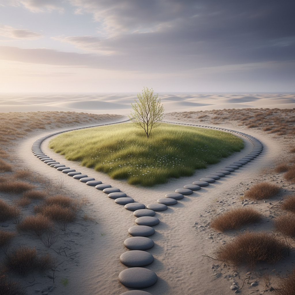 Quote about impactful life choices and personal responsibility.